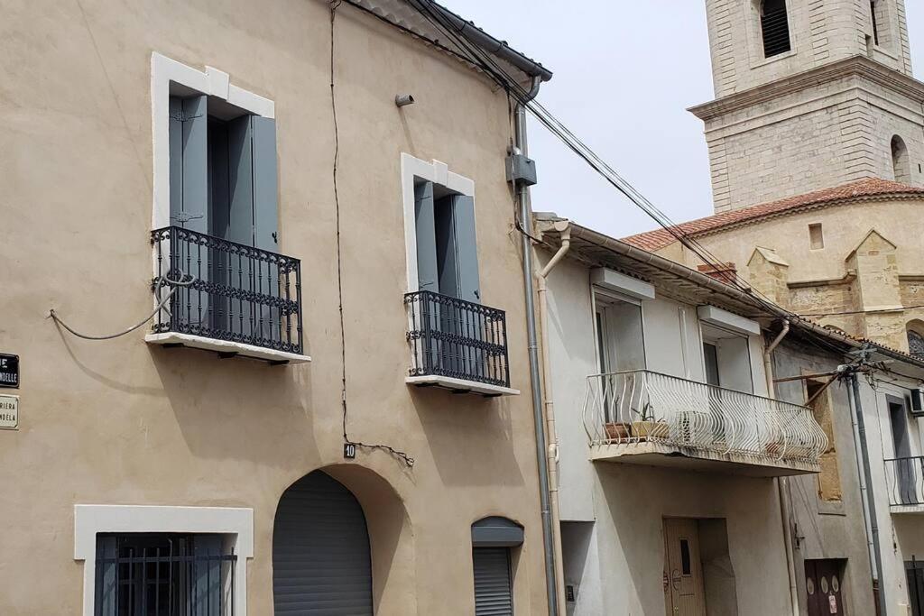 Maison Vigneronne De Caractere Du XIX Plein Centre Villa Marseillan  Ngoại thất bức ảnh